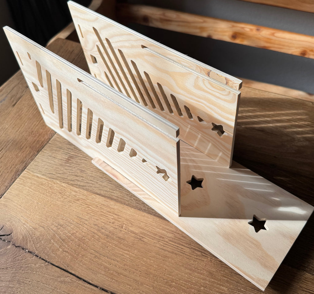 Klein Weihnachtsbaum-Lichterkasten