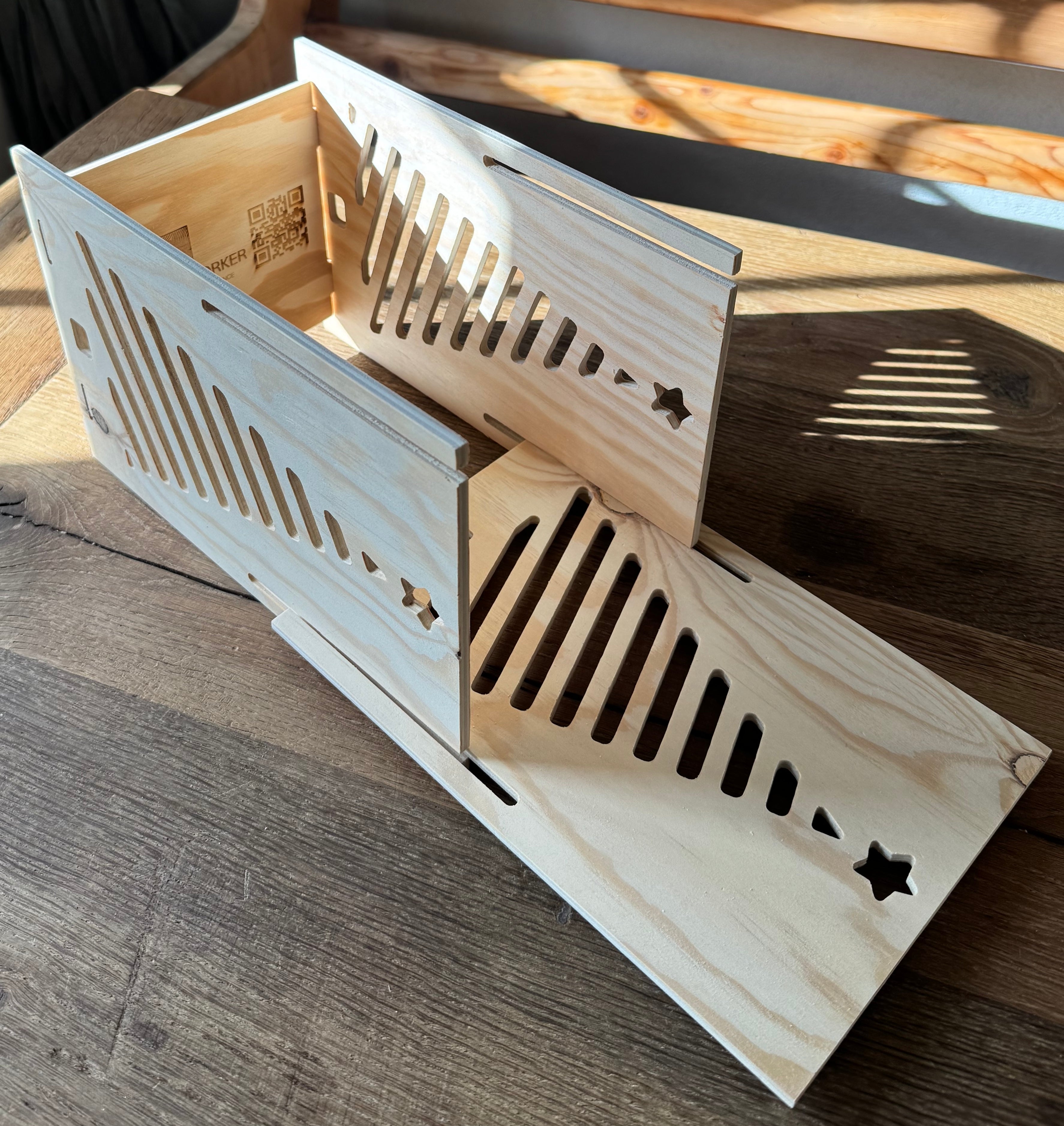 Gross Weihnachtsbaum-Lichterkasten