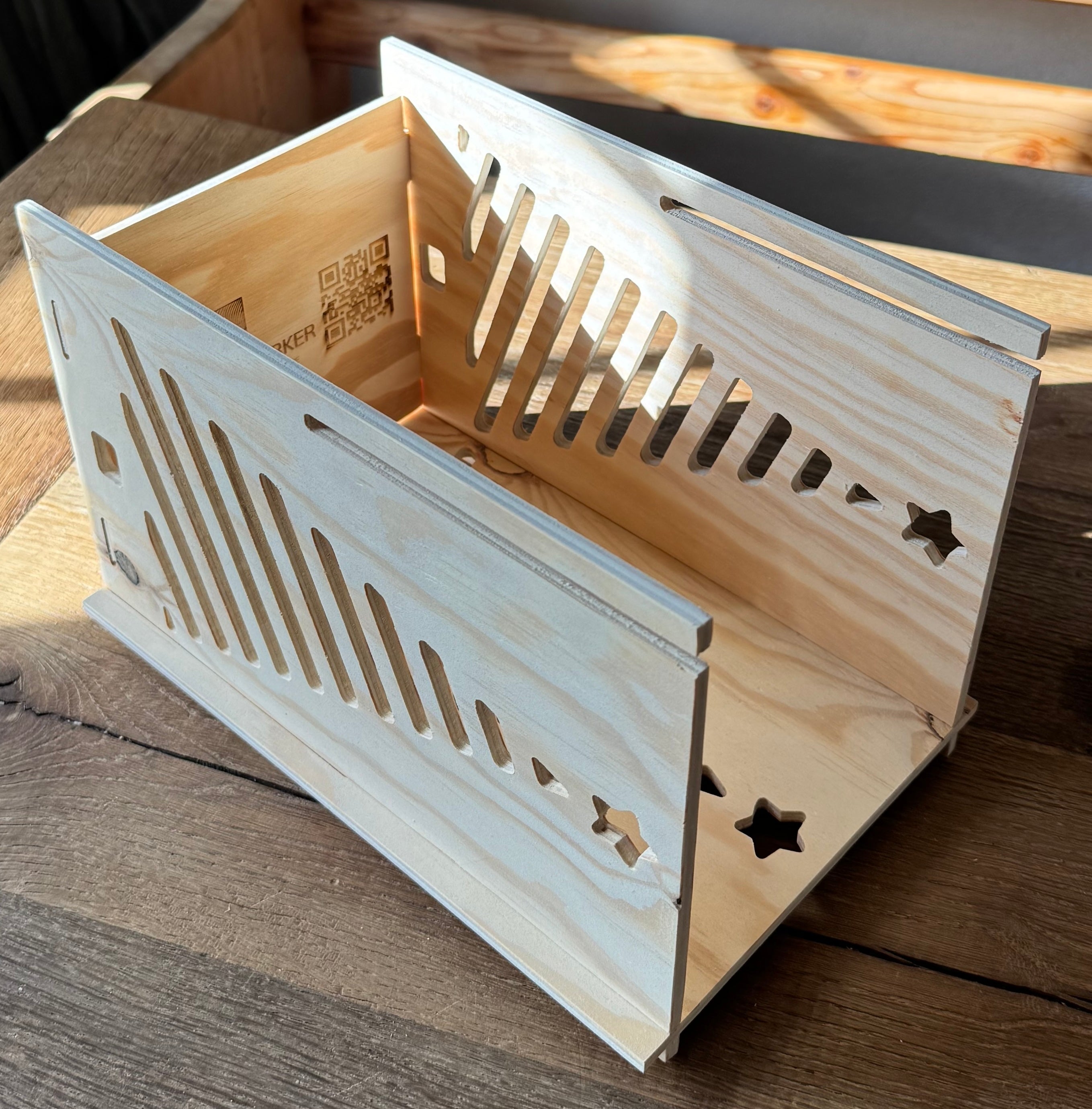 Gross Weihnachtsbaum-Lichterkasten